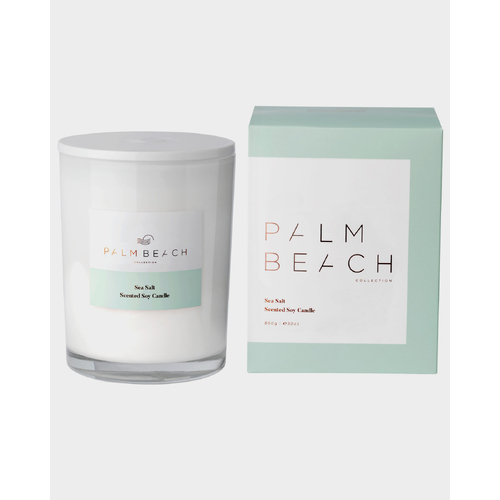 Palm Beach Scented Soy Candle Deluxe 850 g - Sea Salt DLXSS