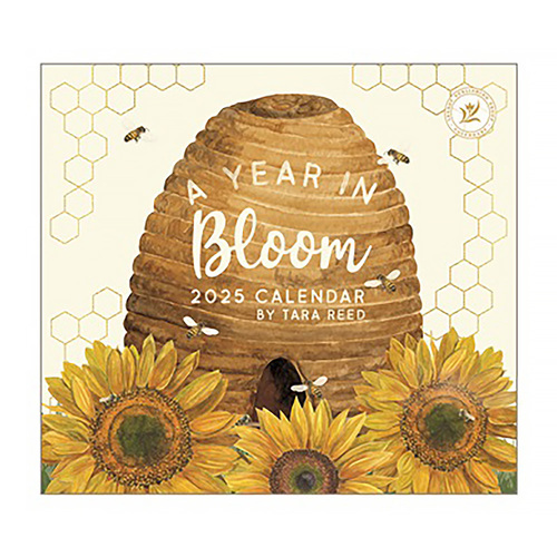 2025 Legacy Calendar A Year In Bloom by Tara Reed Wall, Legacy WCA90876