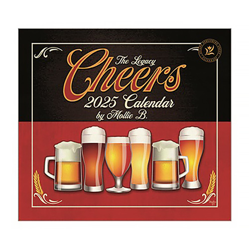 2025 Calendar Cheers by Mollie B. Wall, Legacy WCA90943