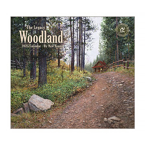 2025 Calendar Woodland by Ned Young Wall, Legacy WCA91534