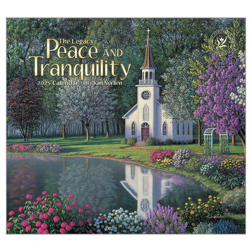 2025 Calendar Peace And Tranquility by Kim Norlien Wall, Legacy WCA91707