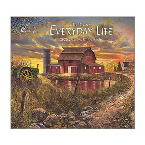 2025 Legacy Calendar Everyday Life by Jim Hansel Wall, Legacy WCA92301