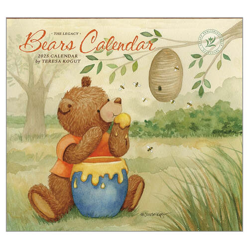 2025 Legacy Calendar Bears Calendar by Teresa Kogut Wall, Legacy WCA92775