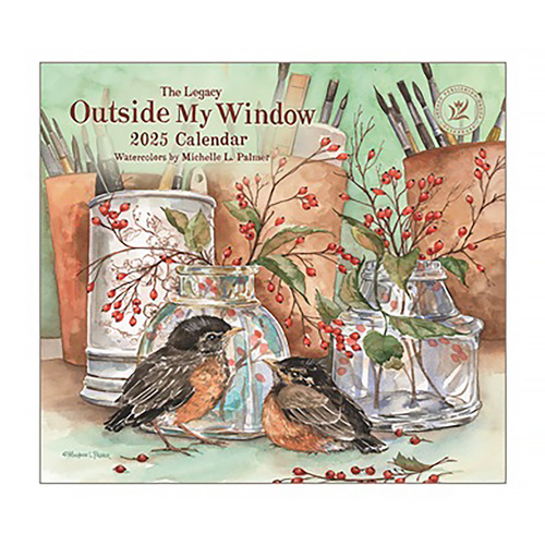 2025 Calendar Outside My Window by Michelle L. Palmer Wall, Legacy WCA92847