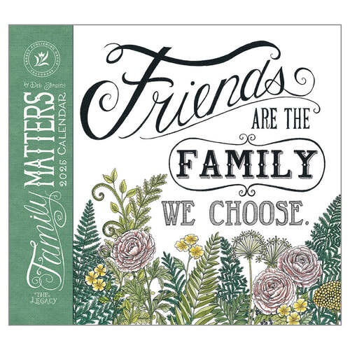 2025 Legacy Calendar Family Matters by Deb Strain Wall, Legacy WCA93030