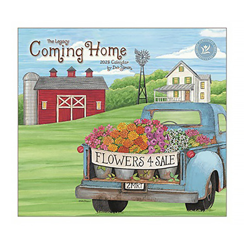 2025 Calendar Coming Home by Deb Strain Wall, Legacy WCA93048