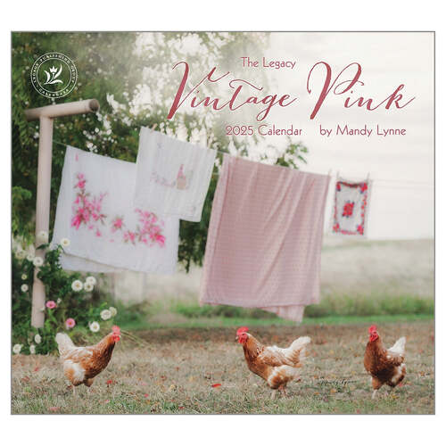 2025 Calendar Vintage Pink by Mandy Lynne Wall, Legacy WCA93626