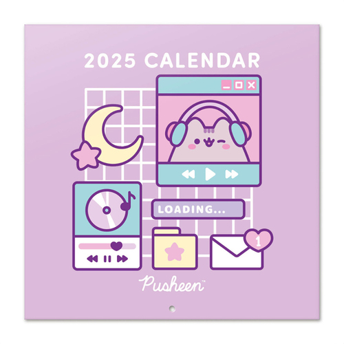 2025 Calendar Pusheen The Cat Square Wall CP25015