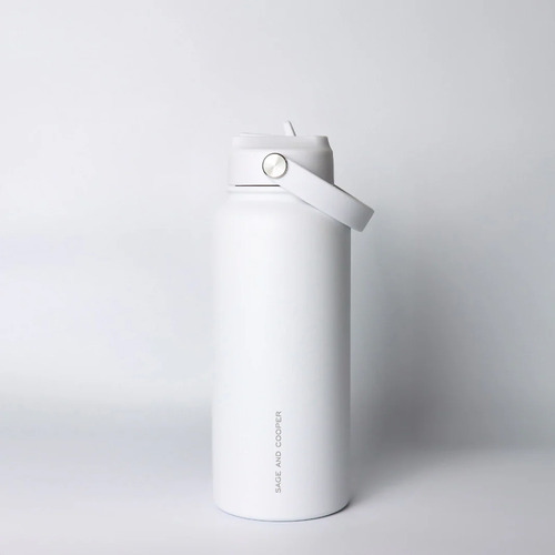 Sage & Cooper Insulated Drink Bottle 1L White S777.00