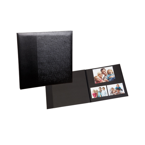 Profile Photo Album 10 Pages Self Adhesive Magnetic Refillable Black