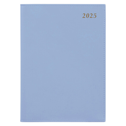 2025 Diary Cumberland Soho A5 Day to Page Dusty Blue Spiral PVC 51SSHBL25