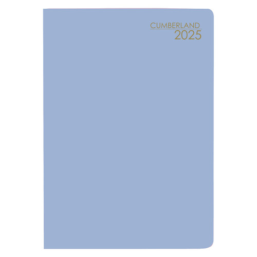 2025 Diary Cumberland Pocket A7 Week to View Blue 77ASS25