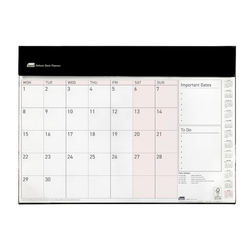 2025-2026 Financial Year Planner Sasco 513x375mm Monthly Desk 6622526