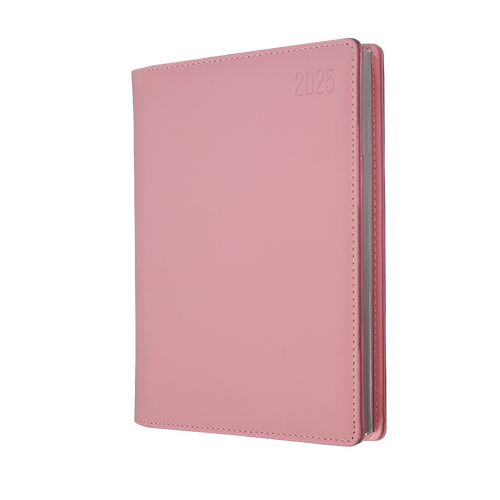 2025 Diary Debden Associate II A5 Week to View PU Pink 4551.U50