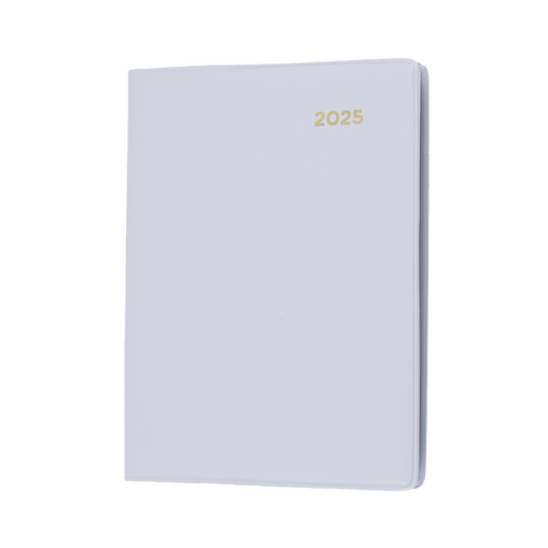 2025 Diary Collins Belmont Colours A7 Pocket Week to View w/ Pencil Grey 337P.V98