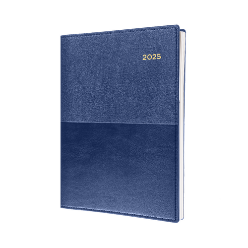 2025 Diary Collins Vanessa A4 Day to Page Blue 145.V59