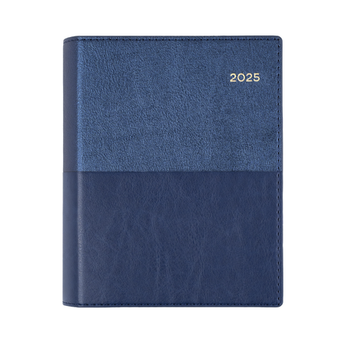 2025 Diary Collins Vanessa A6 Day to Page Blue 165.V59