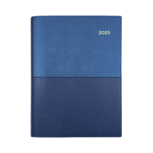 2025 Diary Collins Vanessa A5 Day to Page Blue 185.V59