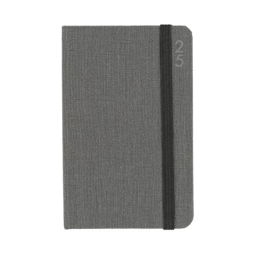 2025 Diary Debden Designer D36 Pocket Week to View Charcoal D36.P98