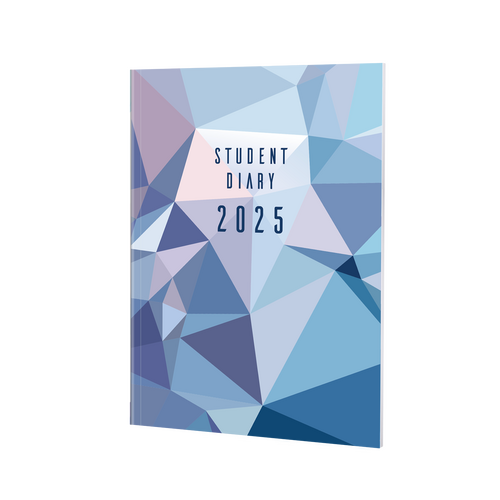 2025 Diary Collins Colplan Student Diary A5 Week to View Geo Triangle SC37.CGT