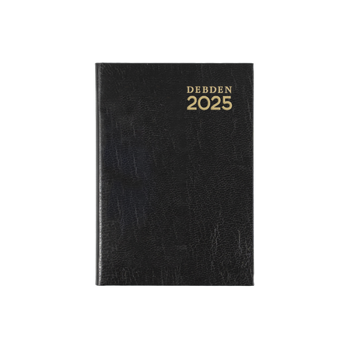 2025 Diary Debden Kyoto A7 Day to Page Black 3133.P99