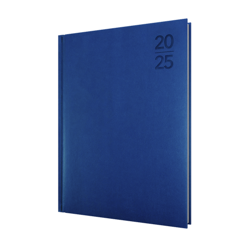 2025 Diary Collins Silhouette A4 Day to Page Navy S4100.P59