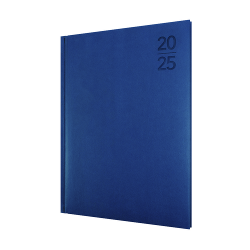 2025 Diary Collins Silhouette A4 Week to View Navy S4700.P59