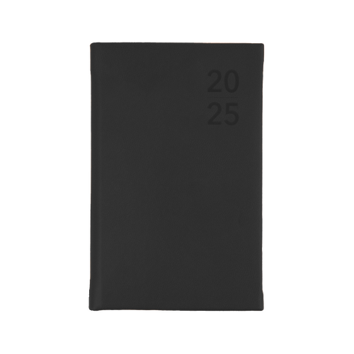 2025 Diary Collins Silhouette B7R Pocket Week to View Charcoal S6700.P98