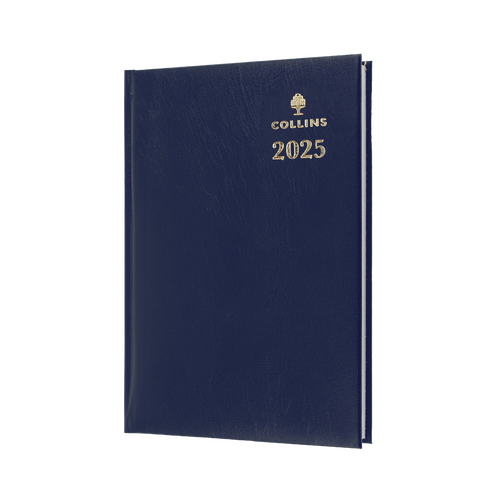 2025 Diary Collins Sterling A5 Week to View Blue 384.P59