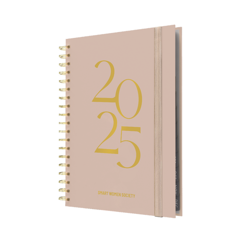 2025 Diary Collins Smart Women Society B5 Week to View Peach SWSLD57.P51