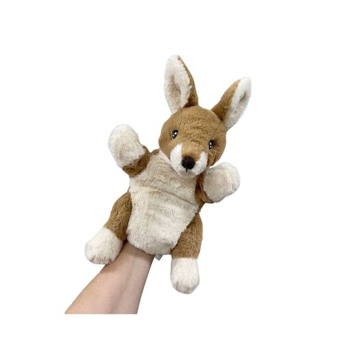 Eco Buddies Hand Puppet Kangaroo 25cm CA Australia ECOPT002