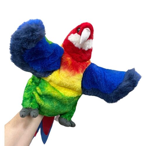 Eco Buddies Hand Puppet Rosella 25cm CA Australia ECOPT013