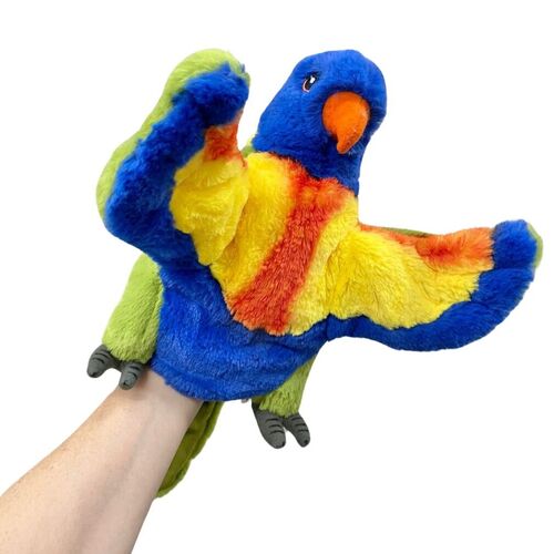 Eco Buddies Hand Puppet Lorikeet 25cm CA Australia ECOPT014