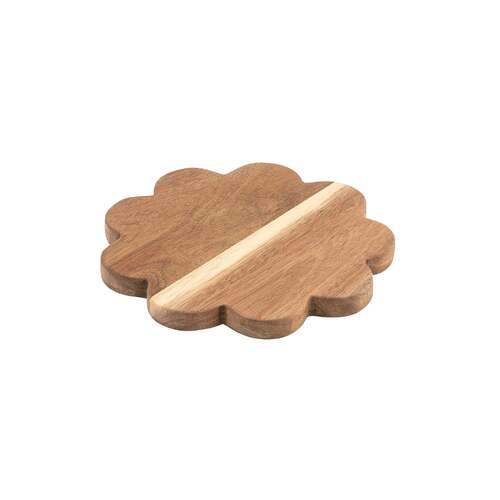 Chelsea Trivet 20cm Flower Acacia Wood Ladelle 64203