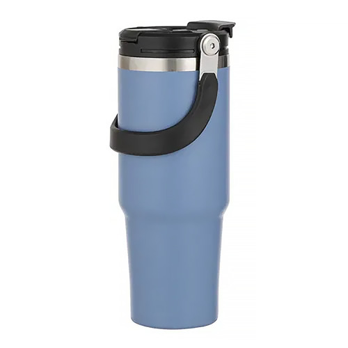 Eco Hydrate Drink Bottle 1L Stainless Steel Blue Ladelle 64265