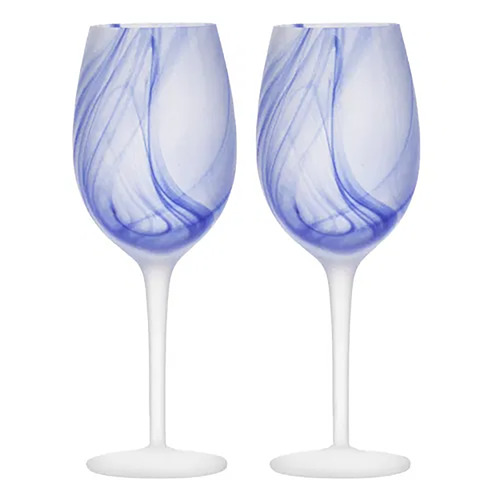 Skylar Wine Glass 446mL Ocean Set of 2 Tempa 898239