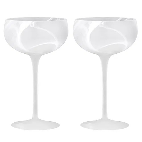 Skylar Cocktail Glass 330mL Frost Set of 2 Tempa 898244