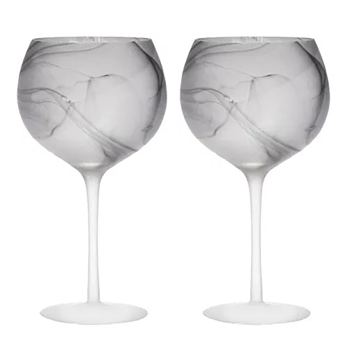 Skylar Gin Glass 626mL Storm Set of 2 Tempa 898249