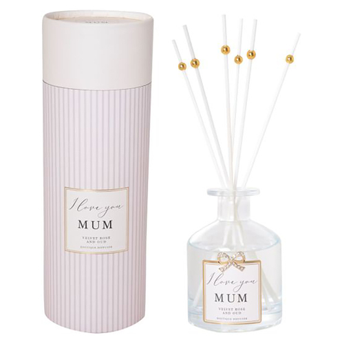 Reed Diffuser Jewelled I Love You Mum, Gibson Gifts 20484