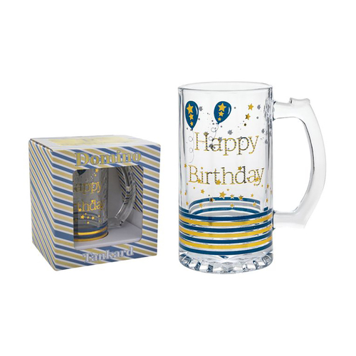 Tankard Rush Happy Birthday, Gibson Gifts 20692