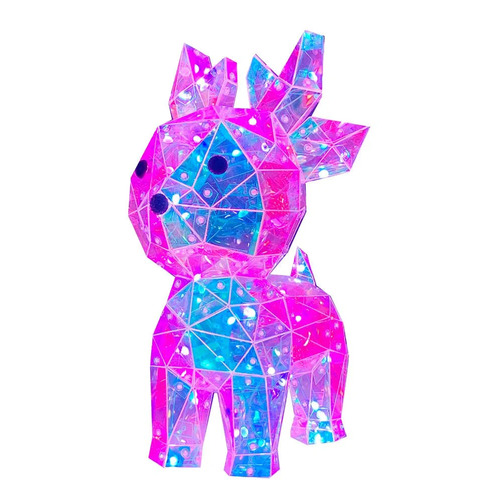 Starlightz LED USB Kids Light 35cm Christmas Reindeer, Interactive Neon Xmas Light Gibson Gifts 21399