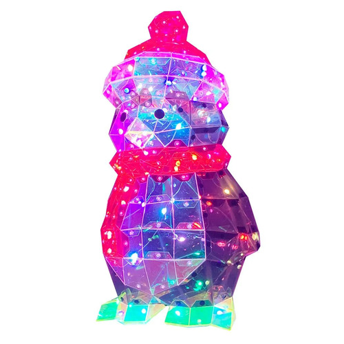 Starlightz LED USB Kids Light 42cm Christmas Penguin, Interactive Neon Xmas Light Gibson Gifts 21400