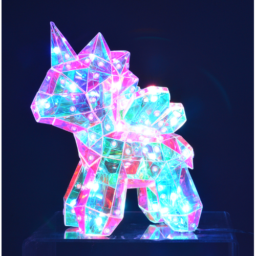 Starlightz LED USB Kids Light SMALL Unicorn, Interactive Neon Night Light Gibson Gifts 26290