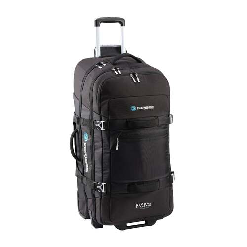 Caribee Wheel Travel Luggage Global Explorer V2 125L Black 5750