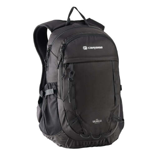 Caribee Valhalla 26L Backpack Black - Travel, Outdoor Bag 6112