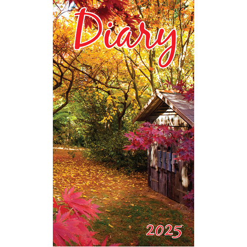 2025 Diary Autumn Pocket Month to View Bartel DI501