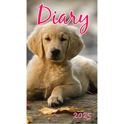 2025 Diary Dog Pocket Month to View Bartel DI501