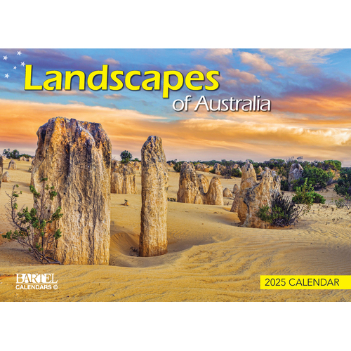 2025 Calendar Prestige Landscapes of Australia Wall Bartel CA504