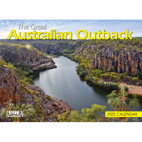 2025 Calendar Prestige The Great Australian Outback Wall Bartel CA508