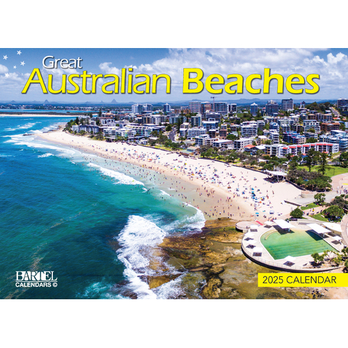 2025 Calendar Prestige Great Australian Beaches Wall Bartel CA509